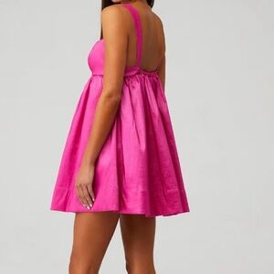 For Love And Lemons Pink Mini Dress